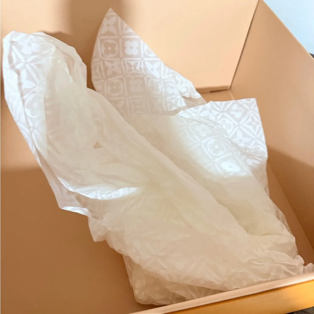 Louis Vuitton Orange Luxury Drawer Box – Authentic Designer Packaging